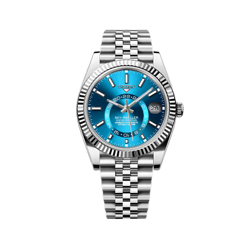 Seiko Mod - Seiko Dweller Silver - Cyan