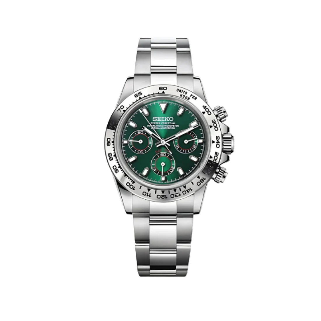 Daytona Mod Silver - Green