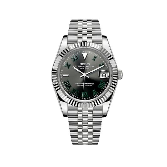 Datejust Mod Silver - Wimbledon